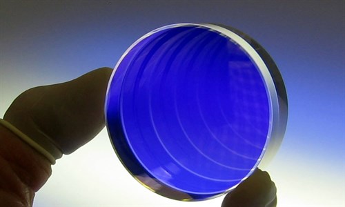 High performance etalons like this require thickness uniformity to better than lambda/150 rms, coating thickness uniformity needs to be superb Image for solid-etalonjpg